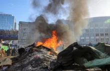 Bruksela w ogniu podczas szczytu UE. Sieć zalana nagraniami z demonstracji rolni