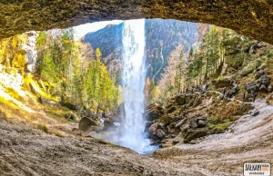 Peričnik - jeden z bardziej rozpoznawalnych wodospadów Słowenii