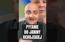 PYTANIE DO JANINY OCHOJSKIEJ