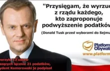 Koszt dotychczasowy obietnic Tuska to 90 mld złotych!