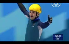 Steven Bradbury zdobywa złoto