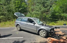 Tragiczny wypadek w Świętoszowie: 63-latek zderzył się czołowo z pojazdem US Arm