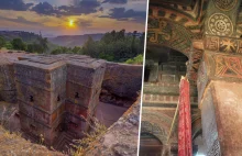 Etiopskie kościoły wydrążone w skale. Zabytek z listy UNESCO