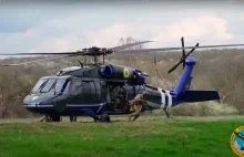 Wideo z pierwszym Black Hawkiem na Ukrainie