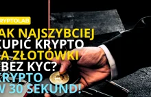Jak kupić kryptowaluty bez weryfikacji KYC (anonimowo) za złotówki (PLN)?