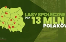 Powstają mapy lasów społecznych