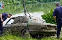 Znaleziono BMW zatopione ok 35 lat temu.Stan zaskakująco dobry