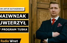 Dr Bartoszewicz: Tusk nie zrealizuje żadnych ekonomicznych obietnic