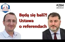 Dziambor o nowej ustawie o referendach: "Będą się bali"