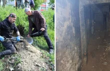 Ciekawe odkrycie w Dąbrowie Górniczej. Dokopali się do schronu z czasów wojny