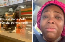 Matka trójki dzieci która sama pracowała w Burger King przez 12 godzin zwolniona