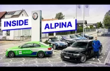 Mechanik pasjonata z odrestaurowaną 17l Alipną w garażu odwiedza fabrykę Alpina.