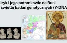 Ruryk i jego potomkowie na Rusi w świetle badań genetycznych (Y-DNA)