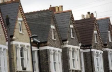Seria spadków cen domów w Wielkiej Brytanii