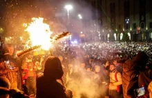 Gorąco w Tbilisi. Policja znów rozpędza protest