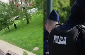 Mieszkańcy Krakowa alarmowali policję. Akcja na ul. Komandosów [VIDEO]