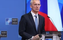 Szef NATO Jens Stoltenberg w Kijowie