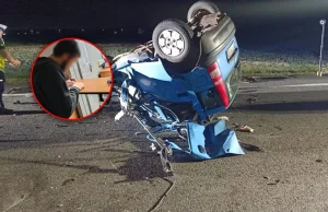 Pijany Ukrainiec spowodował wypadek. Został deportowany