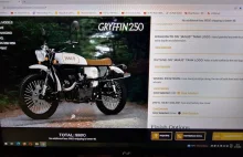 Stylizuję motocykl marzenie Janus Gryffin 250