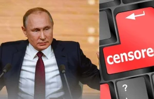 Rosja: Zdelegalizowano anonimowość w internecie. Putin wprowadza drakońskie...