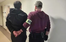 25-letni pedofil z Tychów zatrzymany przez krakowskich policjantów.
