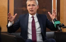 Jens Stoltenberg optuje za umożliwieniem Ukrainie atakowania celów wojskowych w