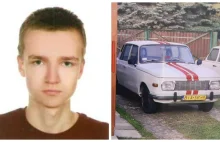 Zaginął Michał Waliński. Policja poszukuje 21-latka jeżdżącego zabytkowym wartbu