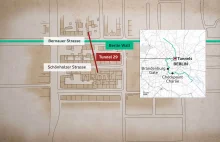 Najdłuższy podkop po Murem Berlińskim miał 145 m był w samym środku miasta