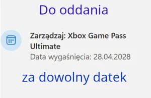 Konto Gamepass Ultimate na ~3 lata za jakiekolwiek wsparcie mojego Taty i Mamy.