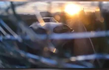 Zderzenie ciężarówki z kolumną samochodów z powodu zaparowanej szyby.