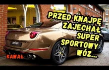 Przed knajpę zajechał super sportowy wóz...