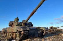 Polskie i hiszpańskie czołgi na poligonie. Pancerna pięść grupy bojowej NATO