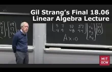 Ostatni wykład profesora Gilberta Stranga
