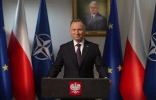 Orędzie prezydenta Andrzeja Dudy: Z mojej strony nigdy nie będzie zgody na łaman