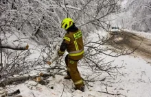 Podkarpacie bez prądu, nawet 109 tysięcy gospodarstw.