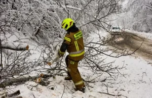 Podkarpacie bez prądu, nawet 109 tysięcy gospodarstw.