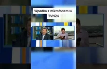 Paweł Łukasik i drobna wpadka z mikrofonem na zywo!