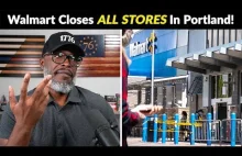 Z powodu wysokie przestępczości sieć sklepów Walmart znika z miasta Portland