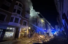 Pożar kamienicy w Cieszynie. Część budynku runęła