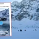 Turyści wchodzą na zamarznięte Morskie Oko, wśród nich dzieci. "Lodowy grób"