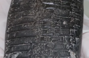 3800-letnia akadyjska tablica klinowa znaleziona w tureckim Hatay.