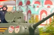 Rosja. Tylko jeden czołg T-34 na Paradzie Zwycięstwa. "Zapomnieli zebrać złom"