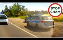 Instant karma - jedź 10 km z Policją na ogonie, wyprzedź na ciągłej i zakazie