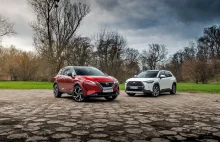Trudne wybory: Toyota Corolla Cross vs Nissan Qashqai