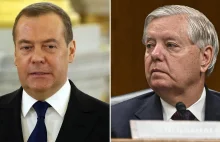 Dmitrij Miedwiediew grozi śmiercią senatorowi USA Lindsey'owi Grahamowi
