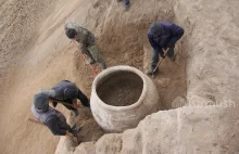 Archeolodzy odnaleźli olbrzymi gliniany garnek