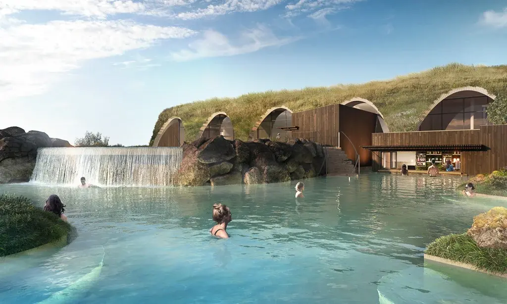 Nowe gorące źródła geotermalne na Islandii Laugarás Lagoon