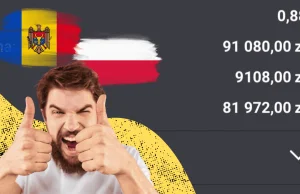 Polska przegrała z Mołdawią, a on wygrał u bukmachera 91 080 PLN!