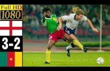 England 3-2 Cameroon Quarter-finals World cup 1990 | Full highlight | 1080p HD