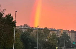 Spektakularna tęcza nad Krakowem [ZDJĘCIA]